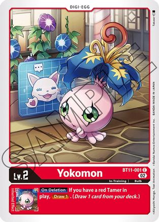 Yokomon (BT11-001) - Dimensional Phase Foil