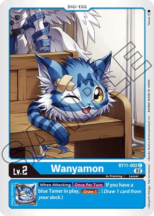 Wanyamon (BT11-002) - Dimensional Phase Foil