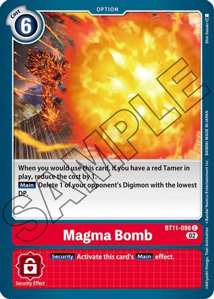 Magma Bomb (BT11-096) - Dimensional Phase