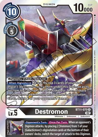 Destromon (BT11-070) - Dimensional Phase Foil