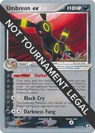 Umbreon ex - 2006 (Jimmy Ballard) 112 -