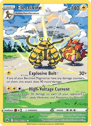 Electivire GG08/70 - Holofoil