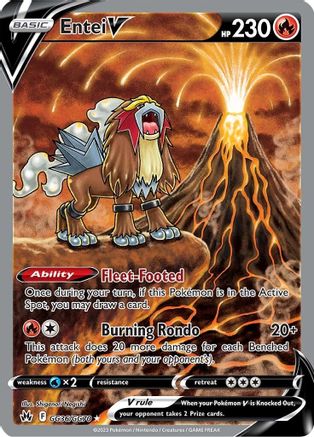 Entei V GG36/70 - Holofoil