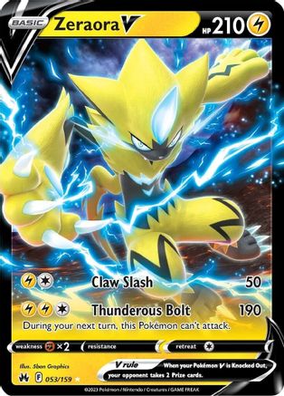 Zeraora V 53/159 - Holofoil