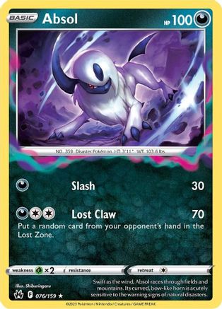 Absol 76/159 - Holofoil