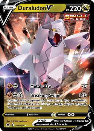 Duraludon V 103/159 - Holofoil