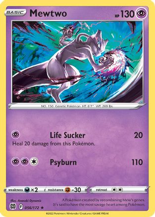 Mewtwo - 056/172 (Cosmos Holo) 56 - Holofoil