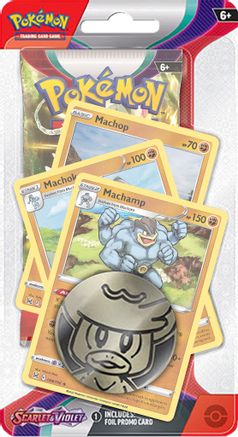 Scarlet & Violet Premium Checklane Blister [Machamp] -