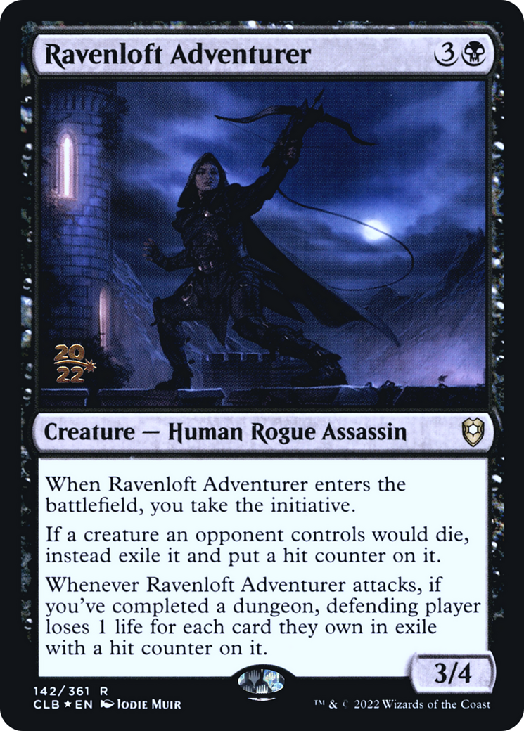 Ravenloft Adventurer (PRE-142S) -  Foil