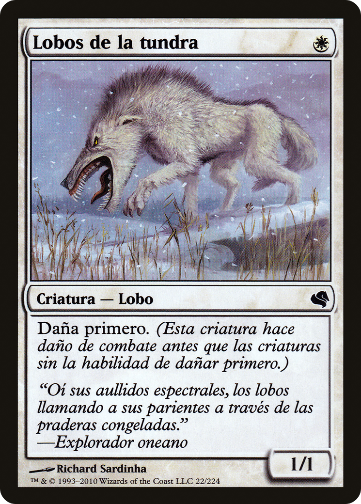 Tundra Wolves (PS11-022) -