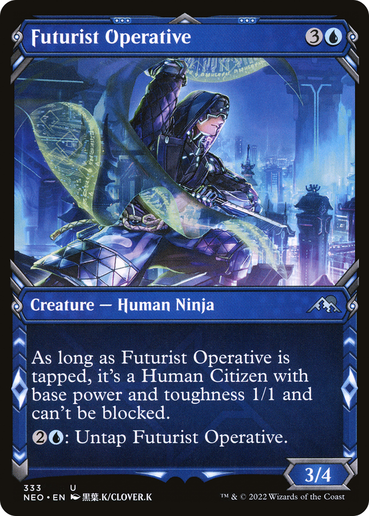 Futurist Operative (NEO-333) - : (Showcase) Foil