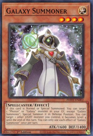 Galaxy Summoner (PHHY-EN002) - Photon Hypernova 1st Edition