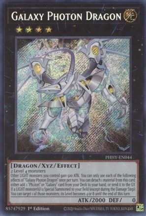 Galaxy Photon Dragon (PHHY-EN044) - Photon Hypernova 1st Edition