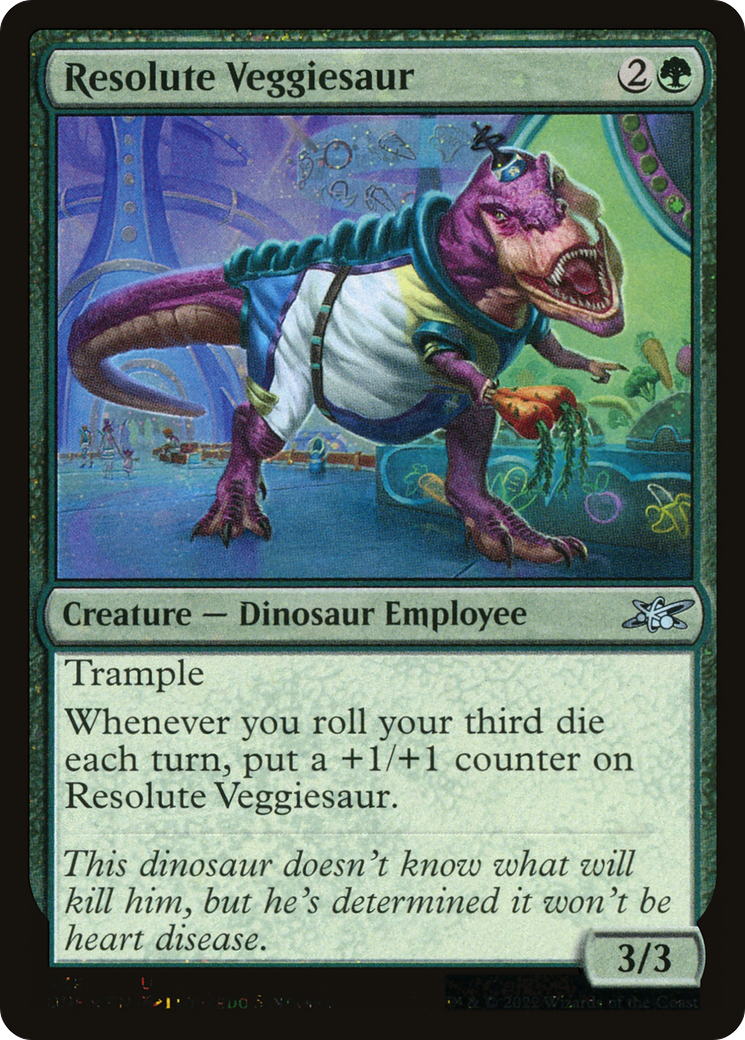 Resolute Veggiesaur (UNF-439) -  Foil