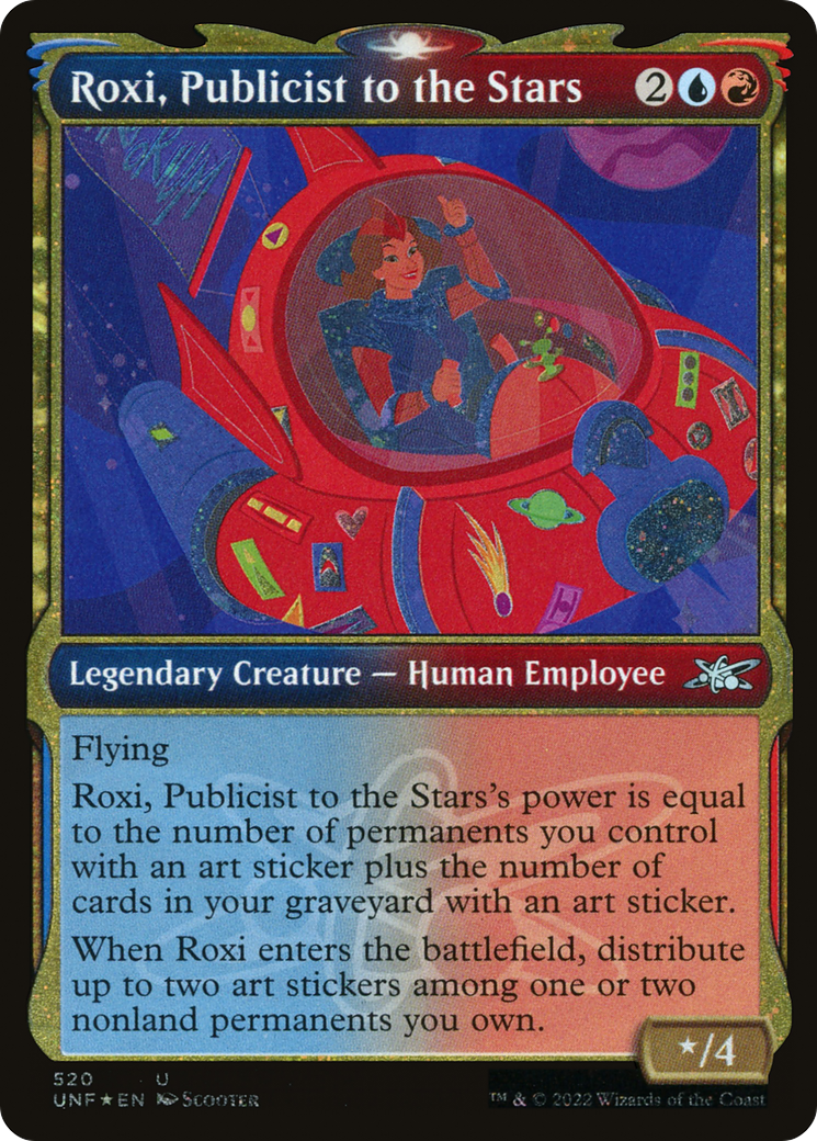 Roxi, Publicist to the Stars (UNF-520) - : (Showcase) Foil