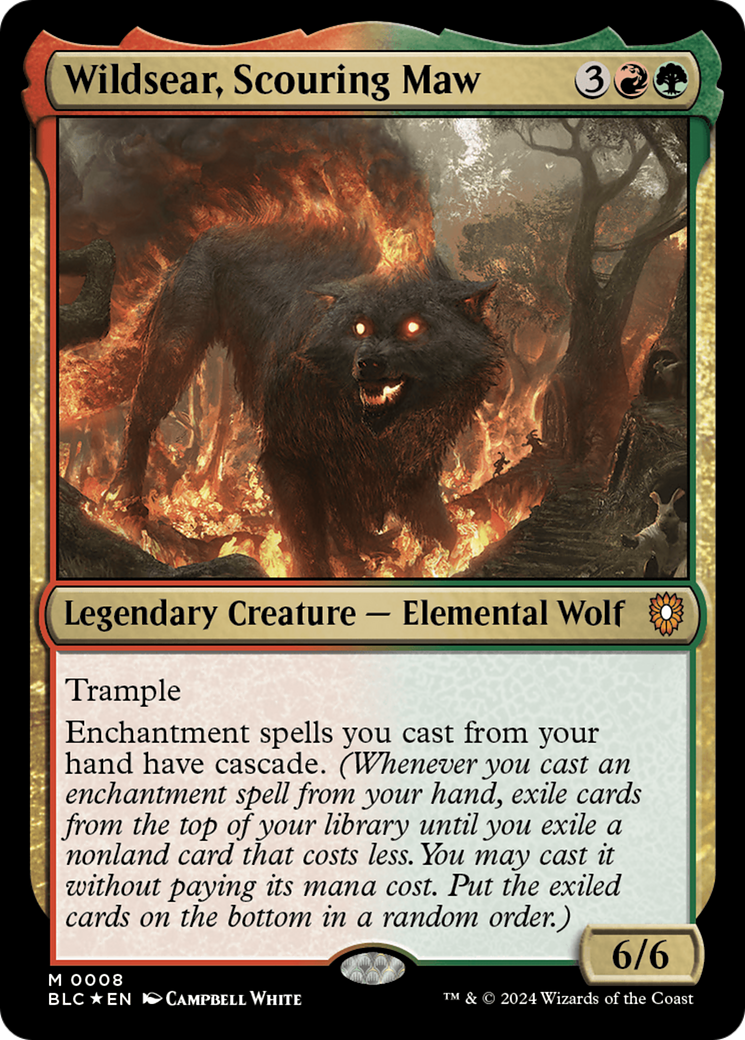 Wildsear, Scouring Maw (BLC-008) -  Foil