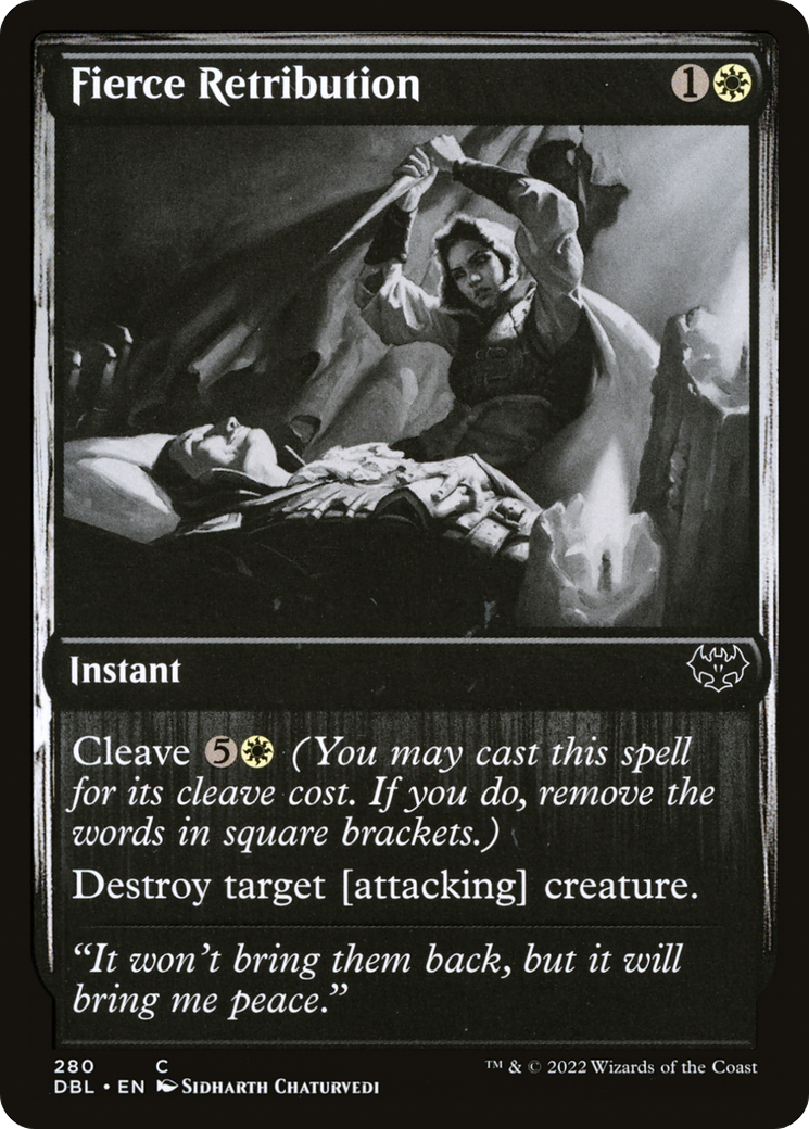 Fierce Retribution (DBL-280) -  Foil