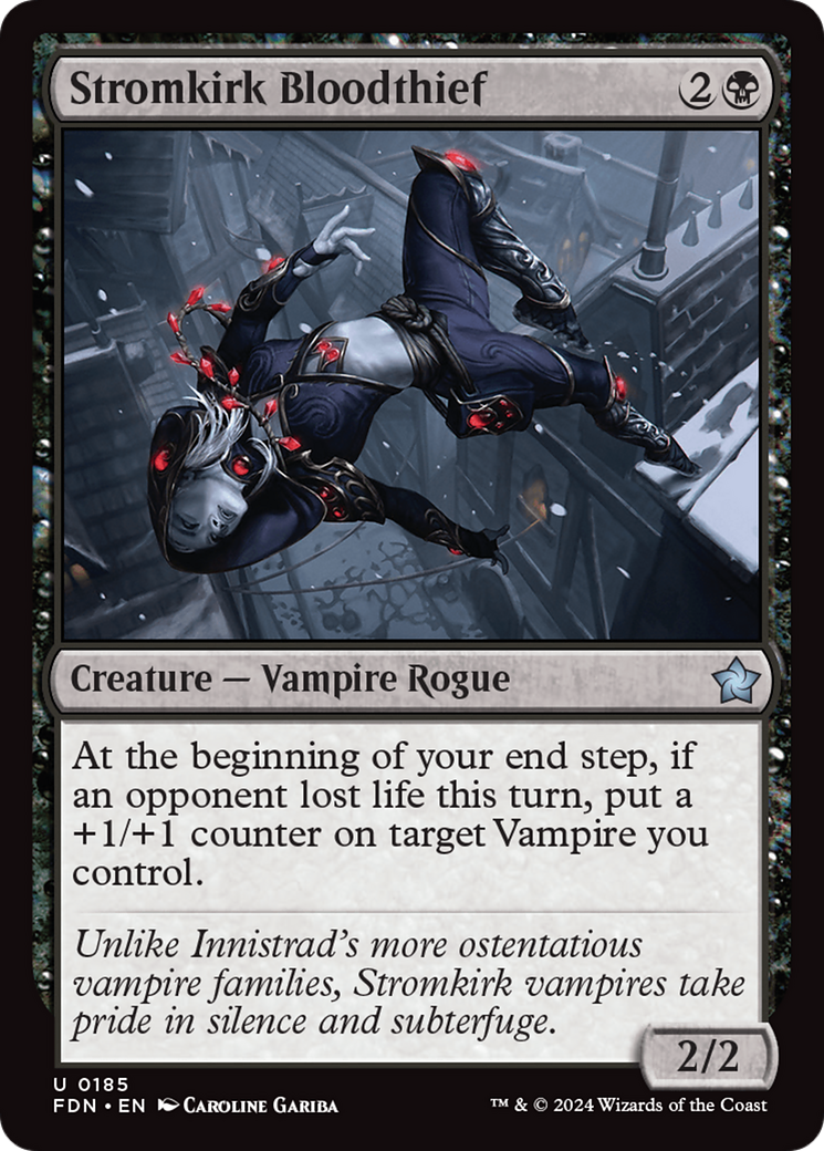 Stromkirk Bloodthief (FDN-185) -  Foil