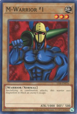 M-Warrior #1 (LOB-EN076) - Legend of Blue Eyes White Dragon (25th Anniversary Edition) Unlimited