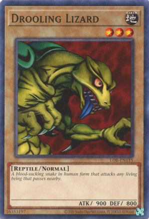 Drooling Lizard (LOB-EN115) - Legend of Blue Eyes White Dragon (25th Anniversary Edition) Unlimited