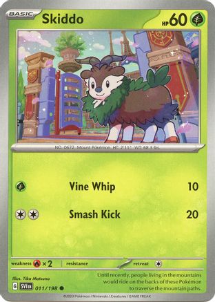 Skiddo 11 - Reverse Holofoil