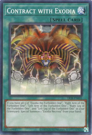 Contract with Exodia (DCR-EN031) - Dark Crisis (25th Anniversary Edition) Unlimited