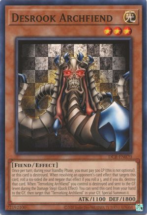 Desrook Archfiend (DCR-EN070) - Dark Crisis (25th Anniversary Edition) Unlimited