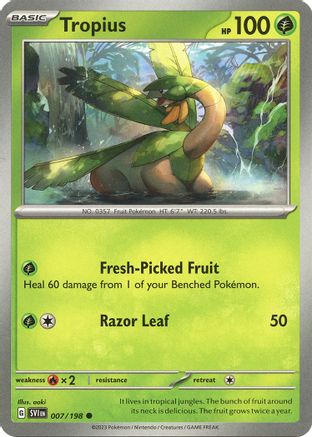 Tropius 7 - Reverse Holofoil