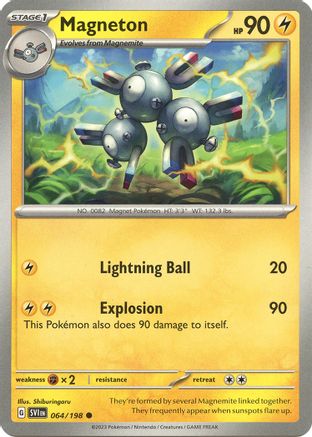 Magneton 64 - Reverse Holofoil