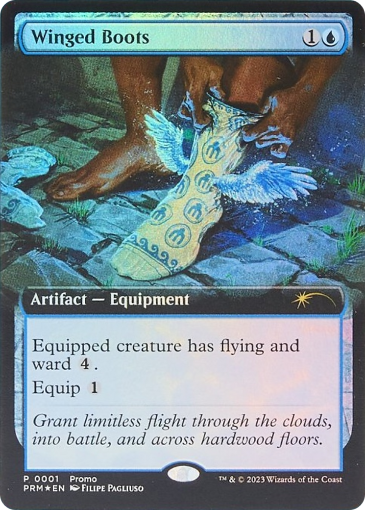 Winged Boots (MEDIA-2023-7) -  Foil