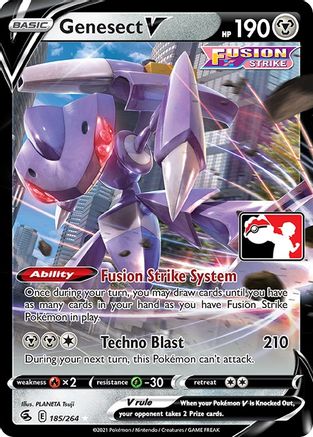 Genesect V 185 - Holofoil