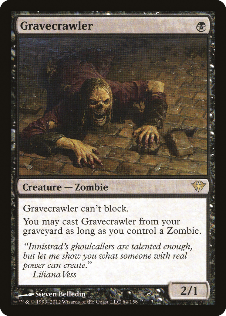 Gravecrawler (DKA-064) -  Foil