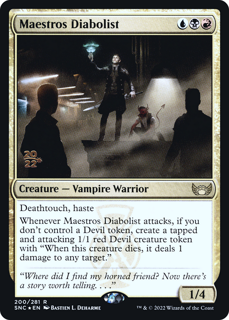 Maestros Diabolist (PRE-200S) -  Foil