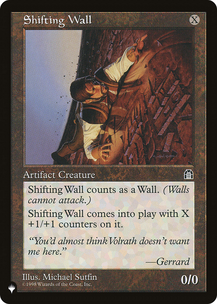 Shifting Wall (LIST-STH-140) -