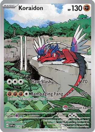 Koraidon - 014 (Pokemon Center Exclusive) 14 - Holofoil