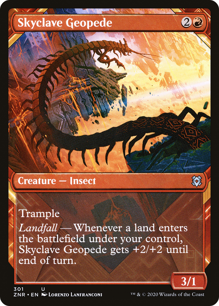 Skyclave Geopede (ZNR-301) - : (Showcase) Foil