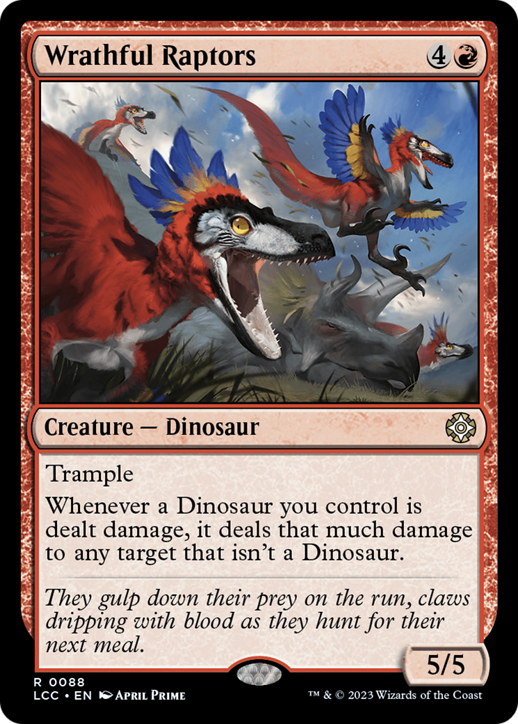 Wrathful Raptors (LCC-088) -