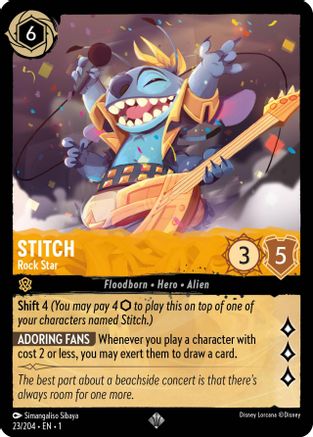 Stitch - Rock Star (23/204) - The First Chapter