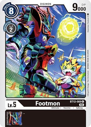 Footmon (BT12-069) - Across Time