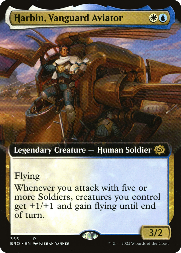 Harbin, Vanguard Aviator (BRO-355) - : (Extended Art) Foil