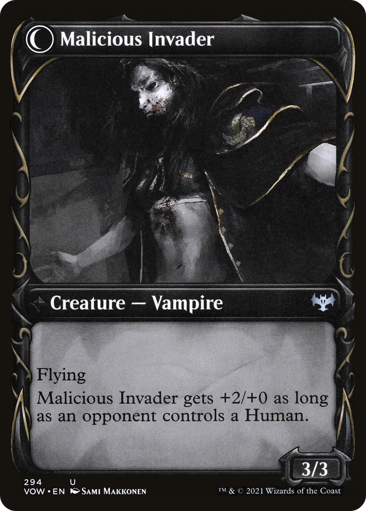 Innocent Traveler // Malicious Invader (VOW-294) - : (Showcase, Double Faced Transform)