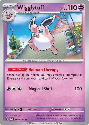 Wigglytuff 84 - Reverse Holofoil