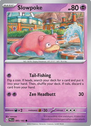 Slowpoke 85 - Reverse Holofoil