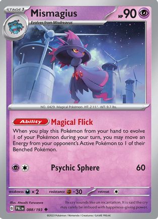 Mismagius - 088/193 88 - Reverse Holofoil