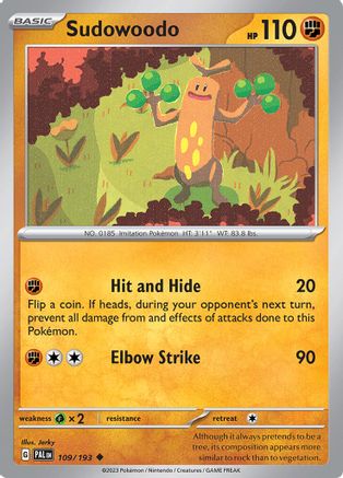 Sudowoodo 109 -