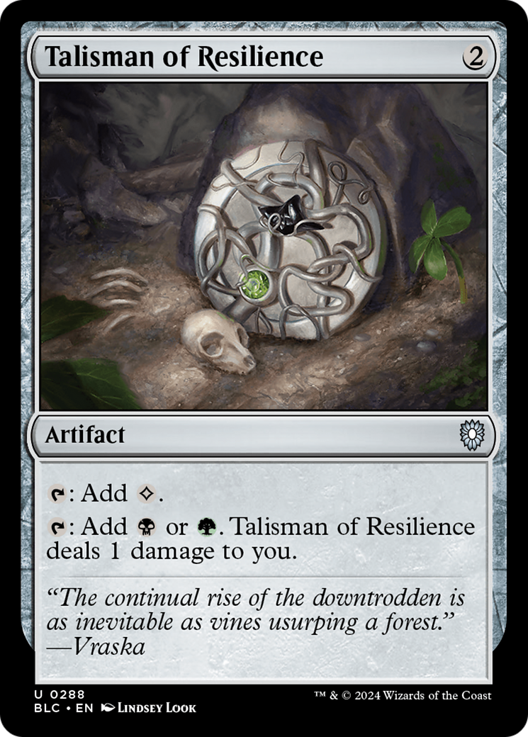 Talisman of Resilience (BLC-288) -