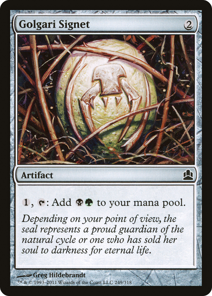 Golgari Signet (CMD-249) -