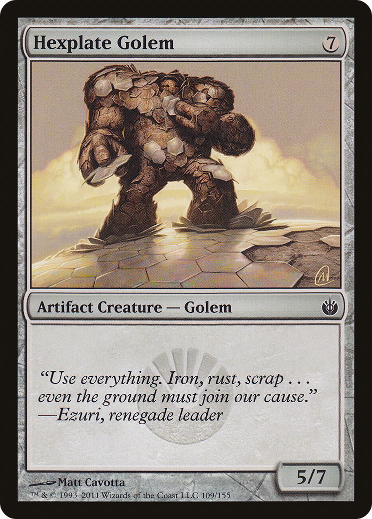 Hexplate Golem (MBS-109) -