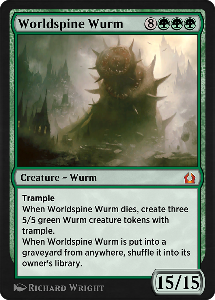 Worldspine Wurm (EA3-007) -