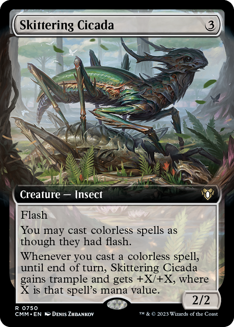 Skittering Cicada (CMM-750) - : (Extended Art)